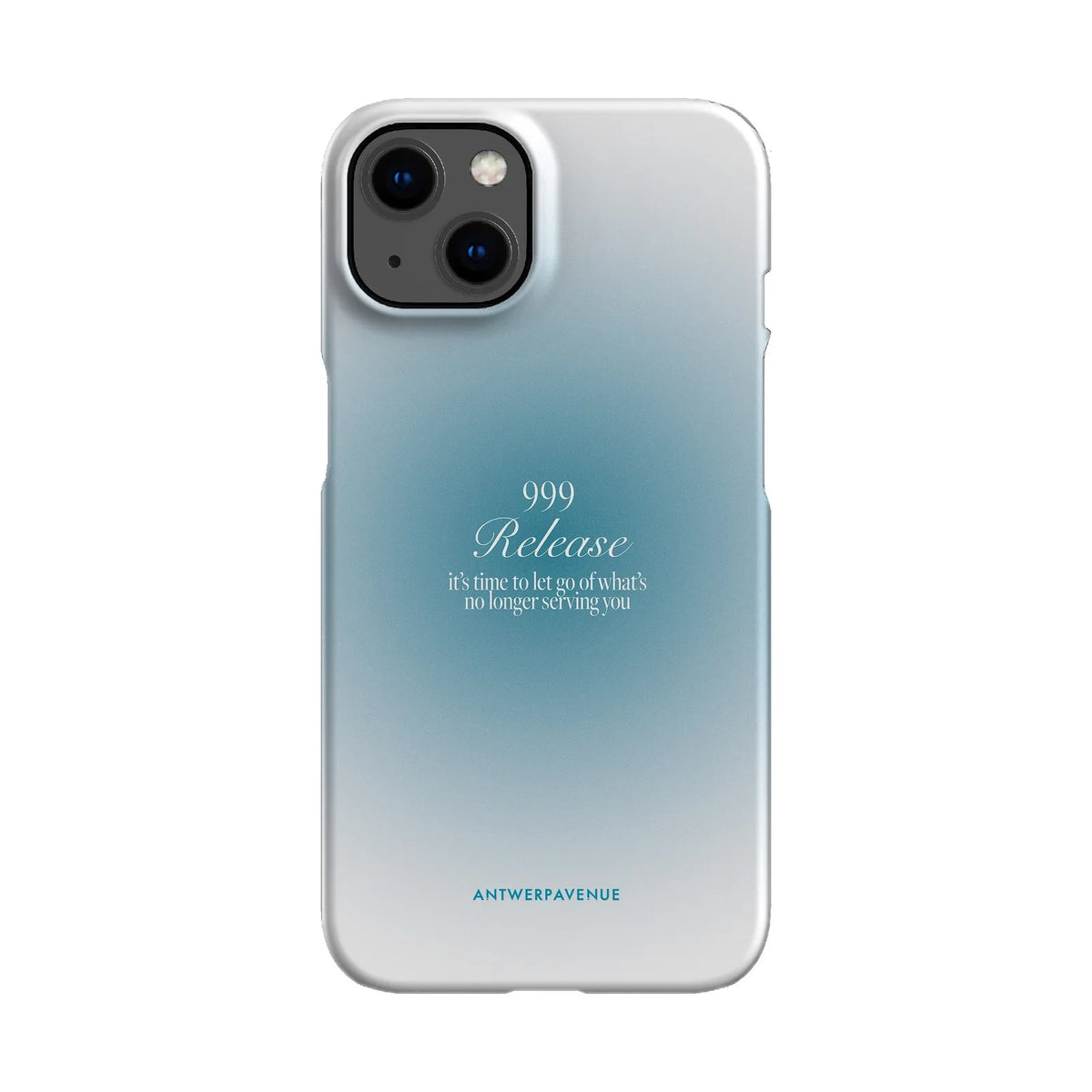 999 Release - Blue Case - iPhone 13 Snap mockup