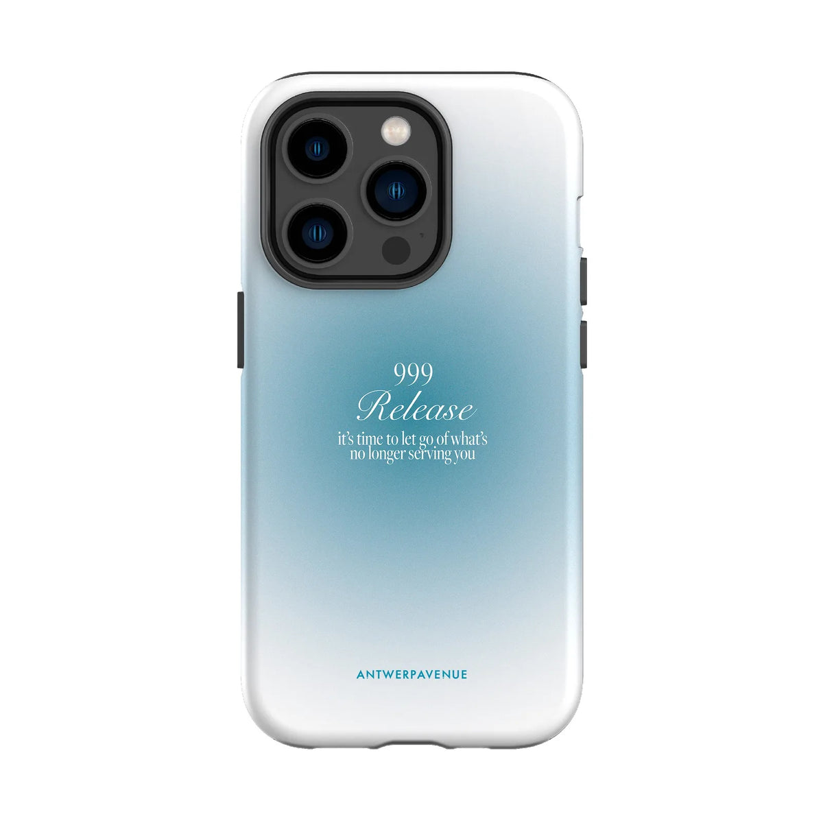 999 Release - Blue Case - iPhone 14 Pro mockup