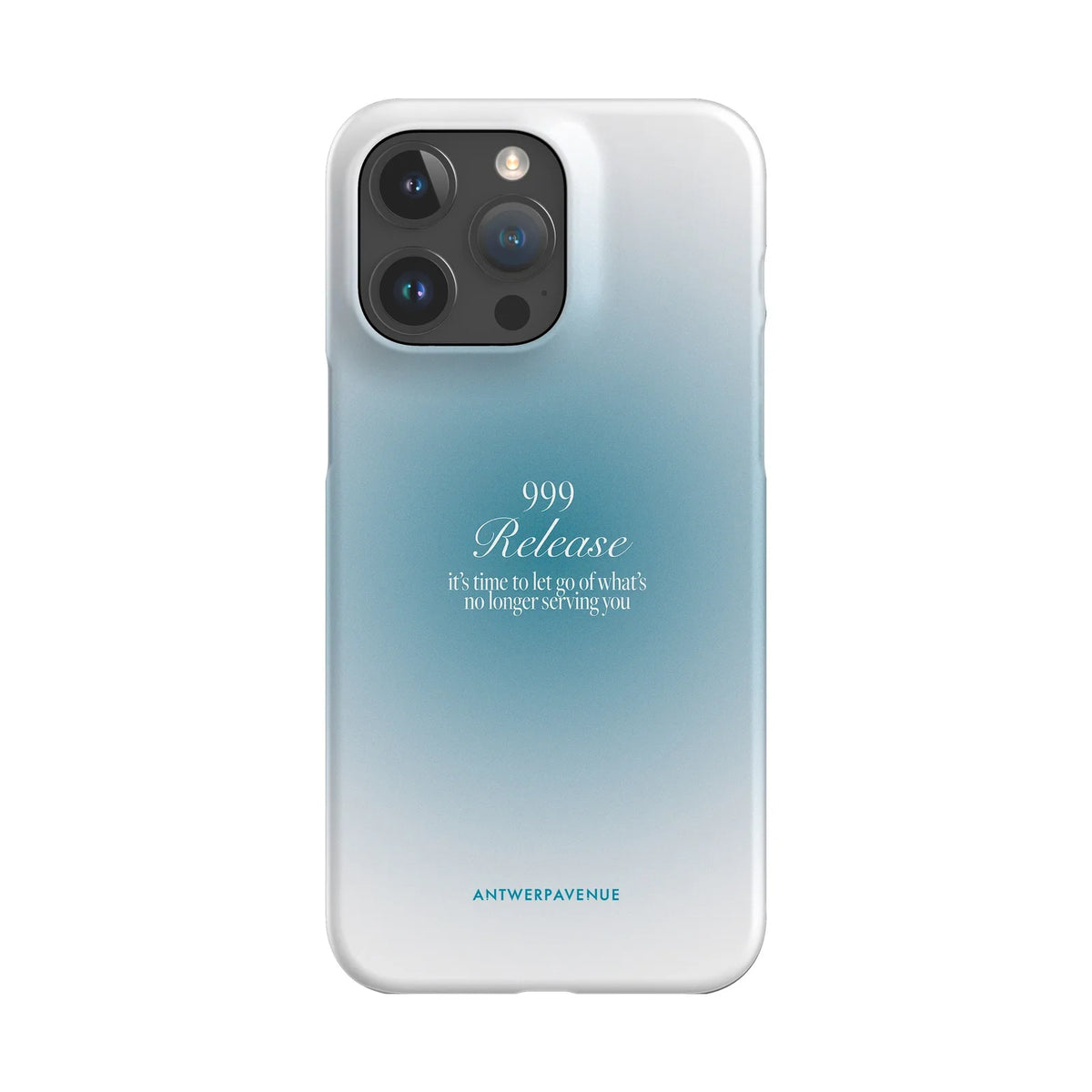 999 Release - Blue Case - iPhone 15 Pro Max Snap mockup