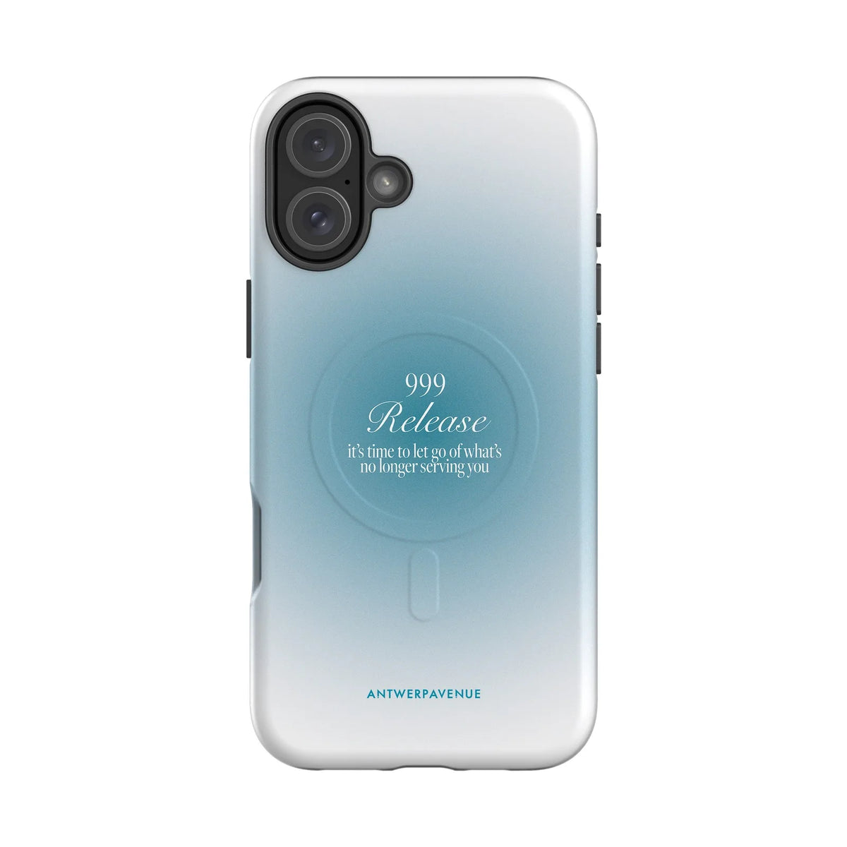 999 Release - Blue Case - iPhone 16 Plus MagSafe mockup