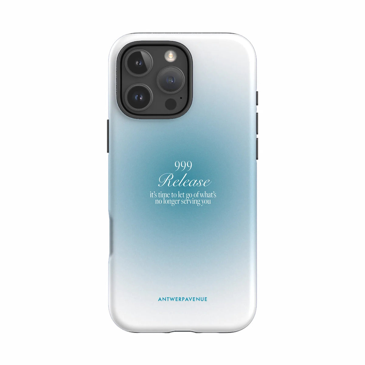 999 Release - Blue Case - iPhone 16 Pro Max mockup