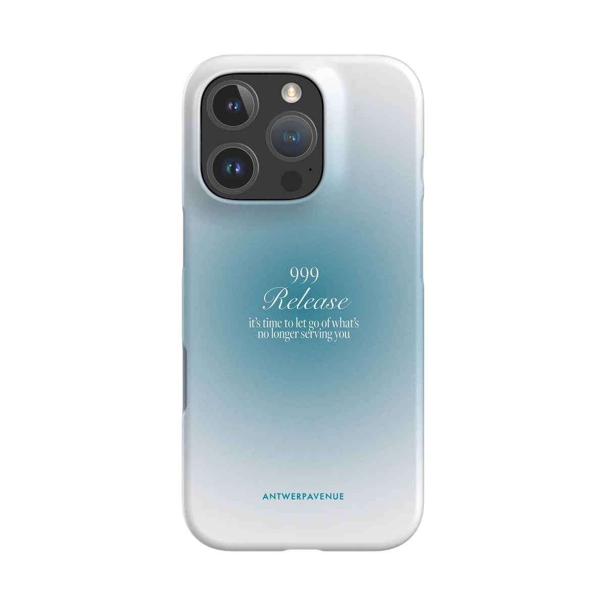 999 Release - Blue Case - iPhone 16 Pro Snap mockup