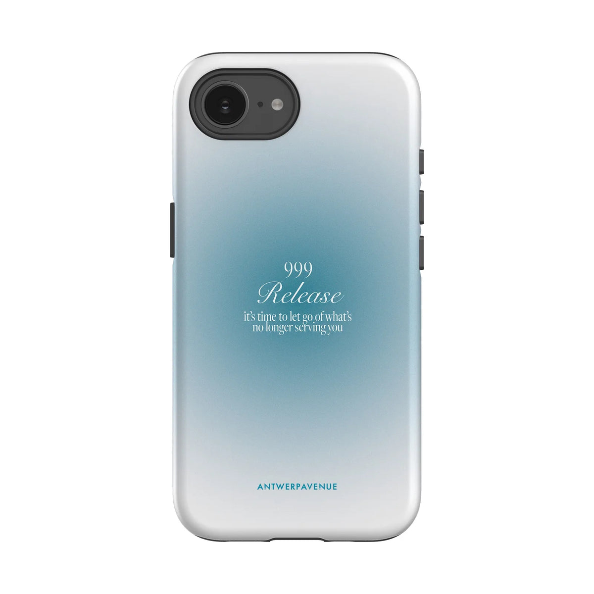999 Release - Blue Case - iPhone 16e mockup