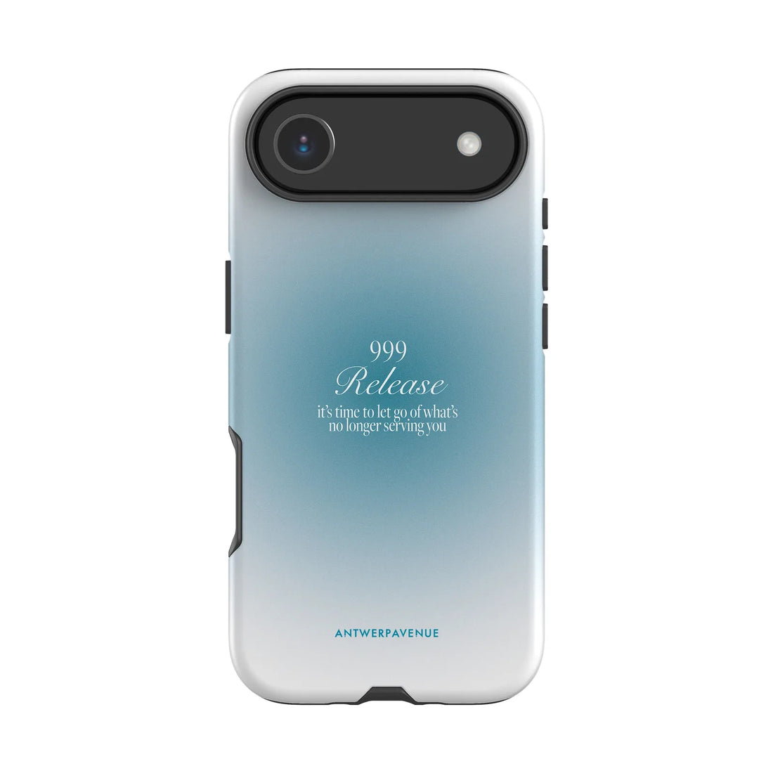 999 Release - Blue Case - iPhone 17 Air mockup