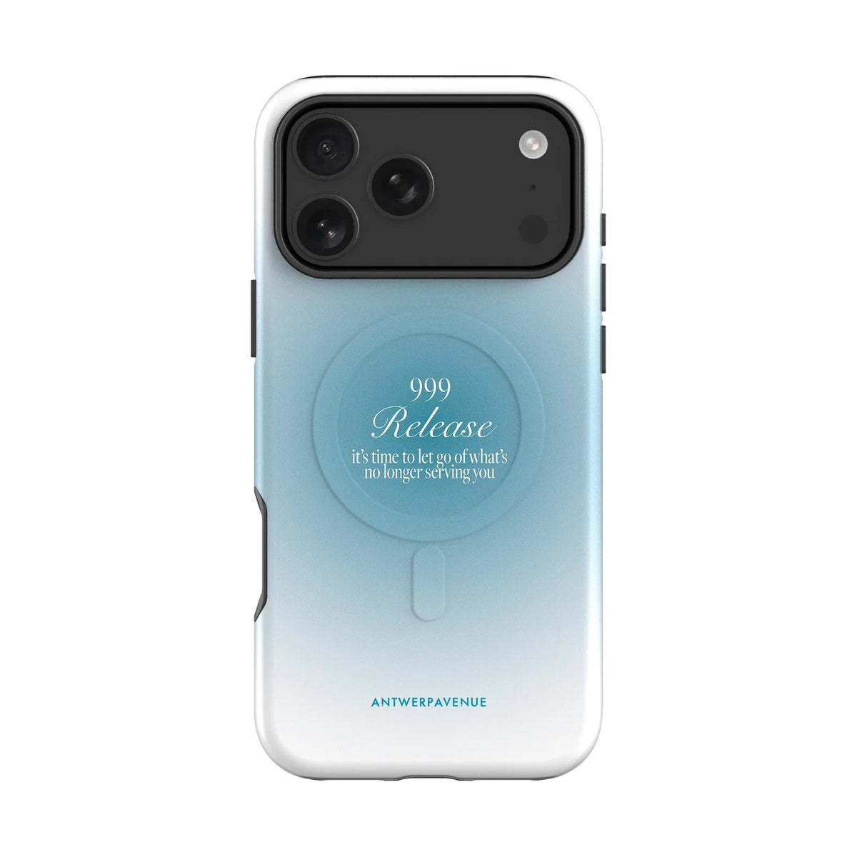 999 Release - Blue Case - iPhone 17 Pro Max MagSafe mockup