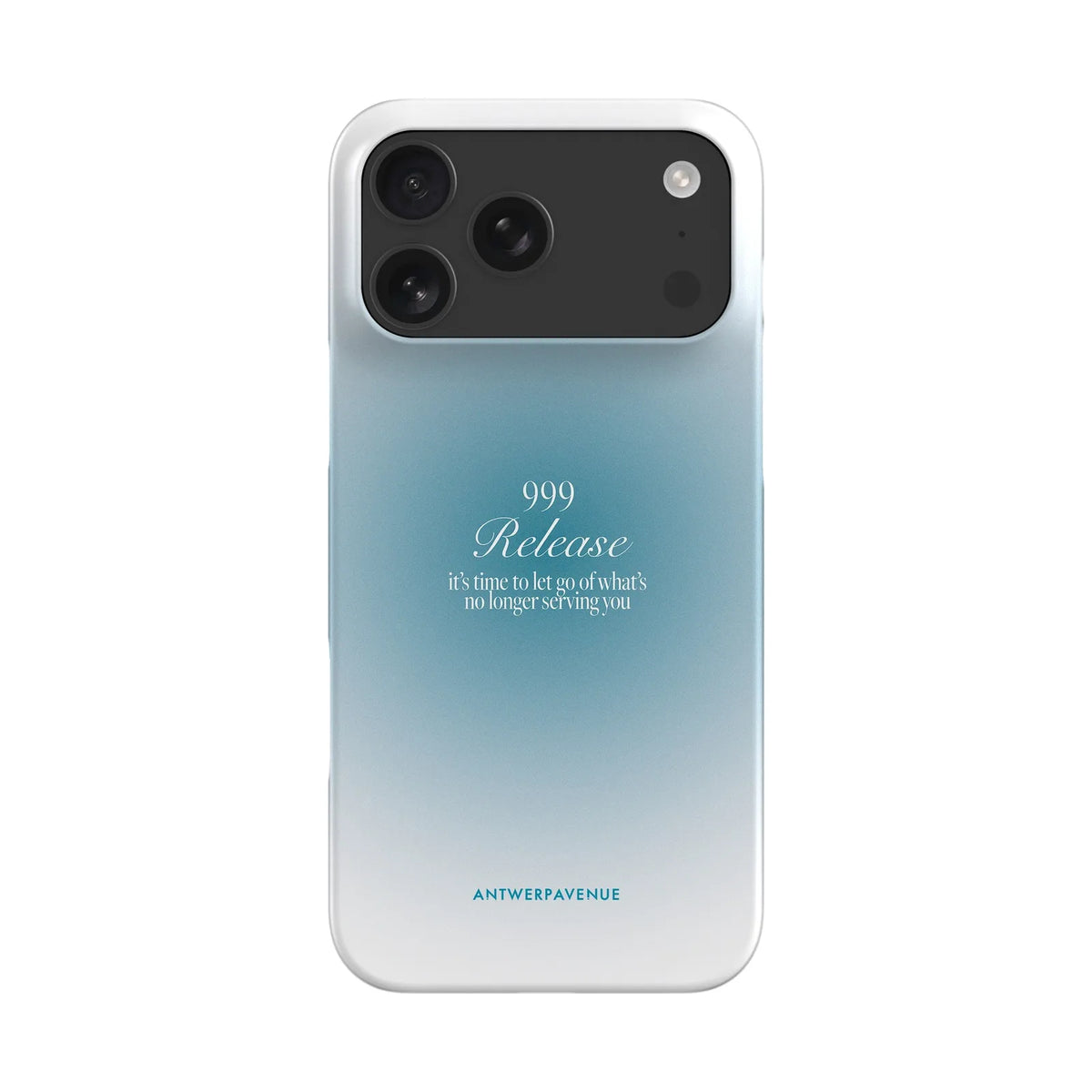 999 Release - Blue Case - iPhone 17 Pro Max Snap mockup