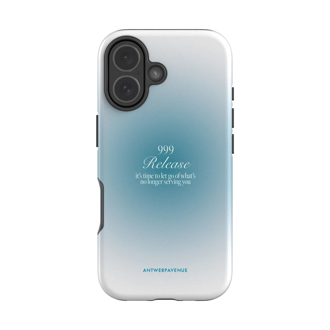 999 Release - Blue Case - iPhone 17 mockup