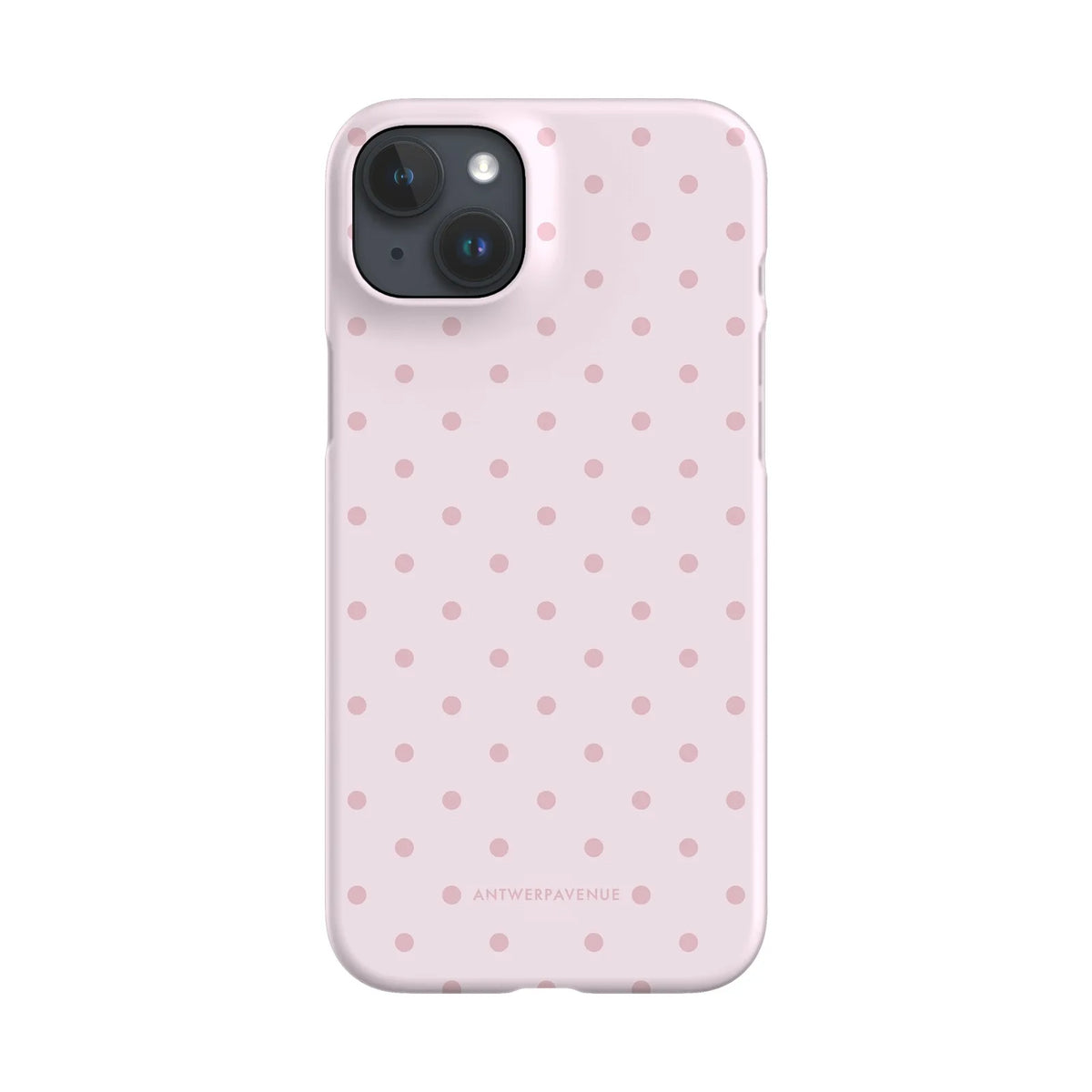 Blush Dot - Case - iPhone 15 Plus Snap mockup
