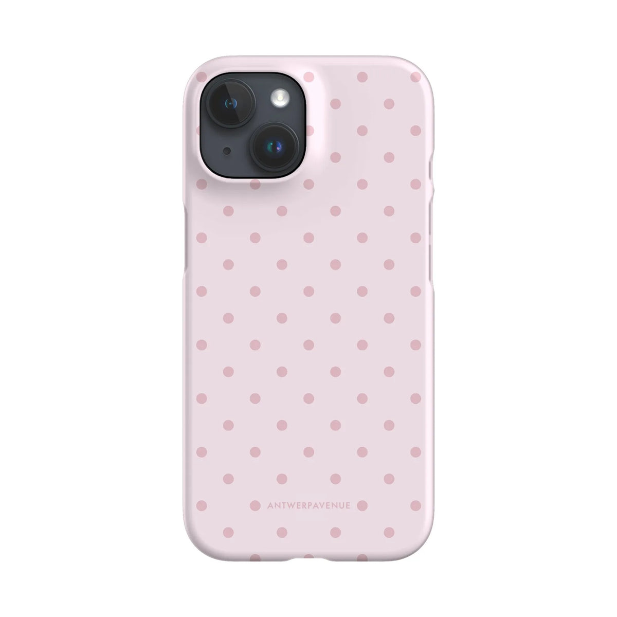 Blush Dot - Case - iPhone 15 Snap mockup