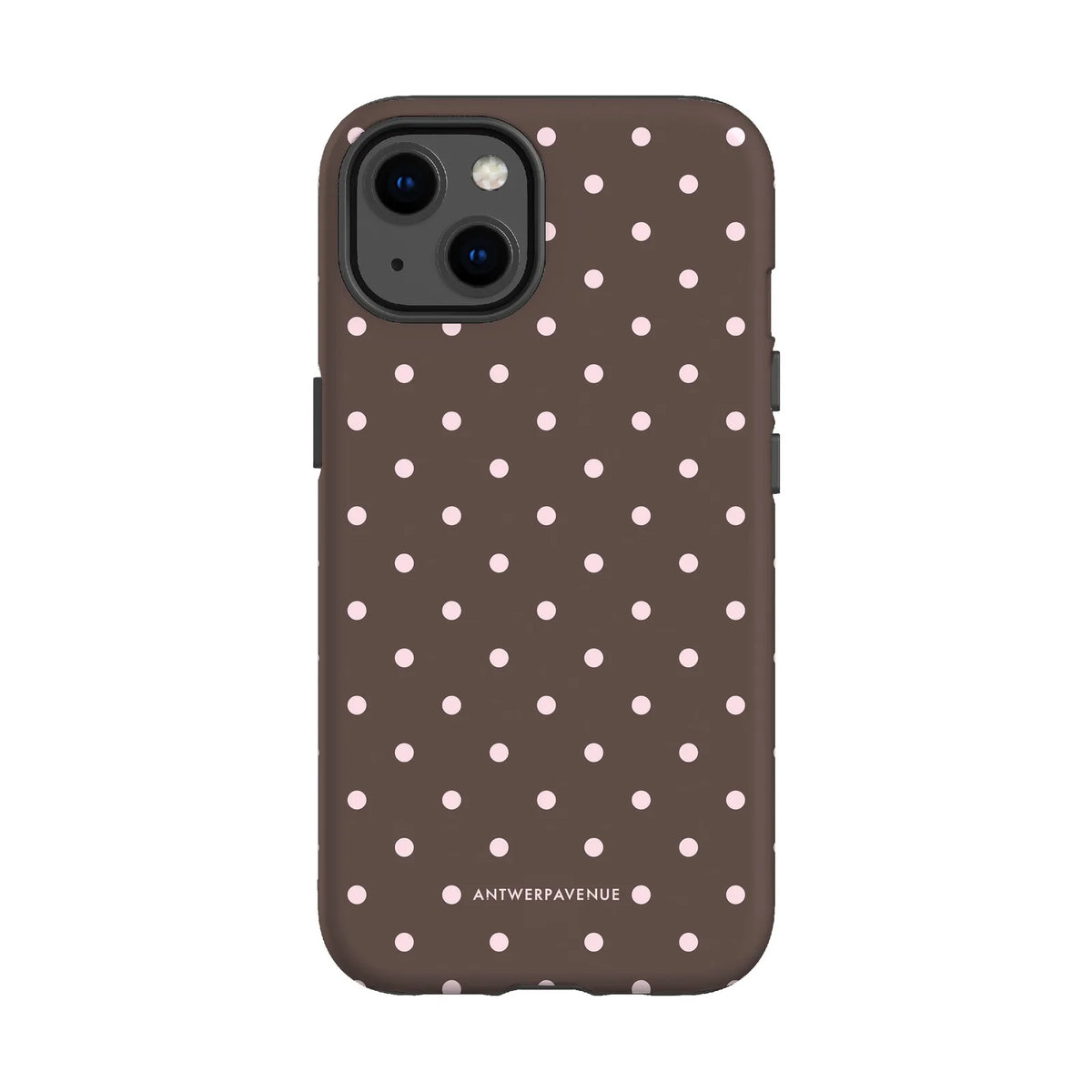 Mocha Dot - Case - iPhone 13 mockup