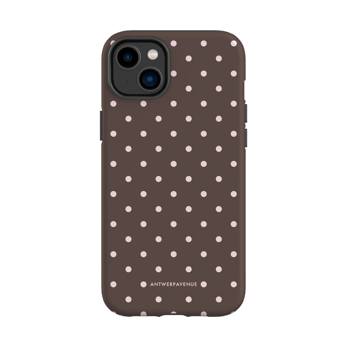 Mocha Dot - Case - iPhone 14 Plus mockup