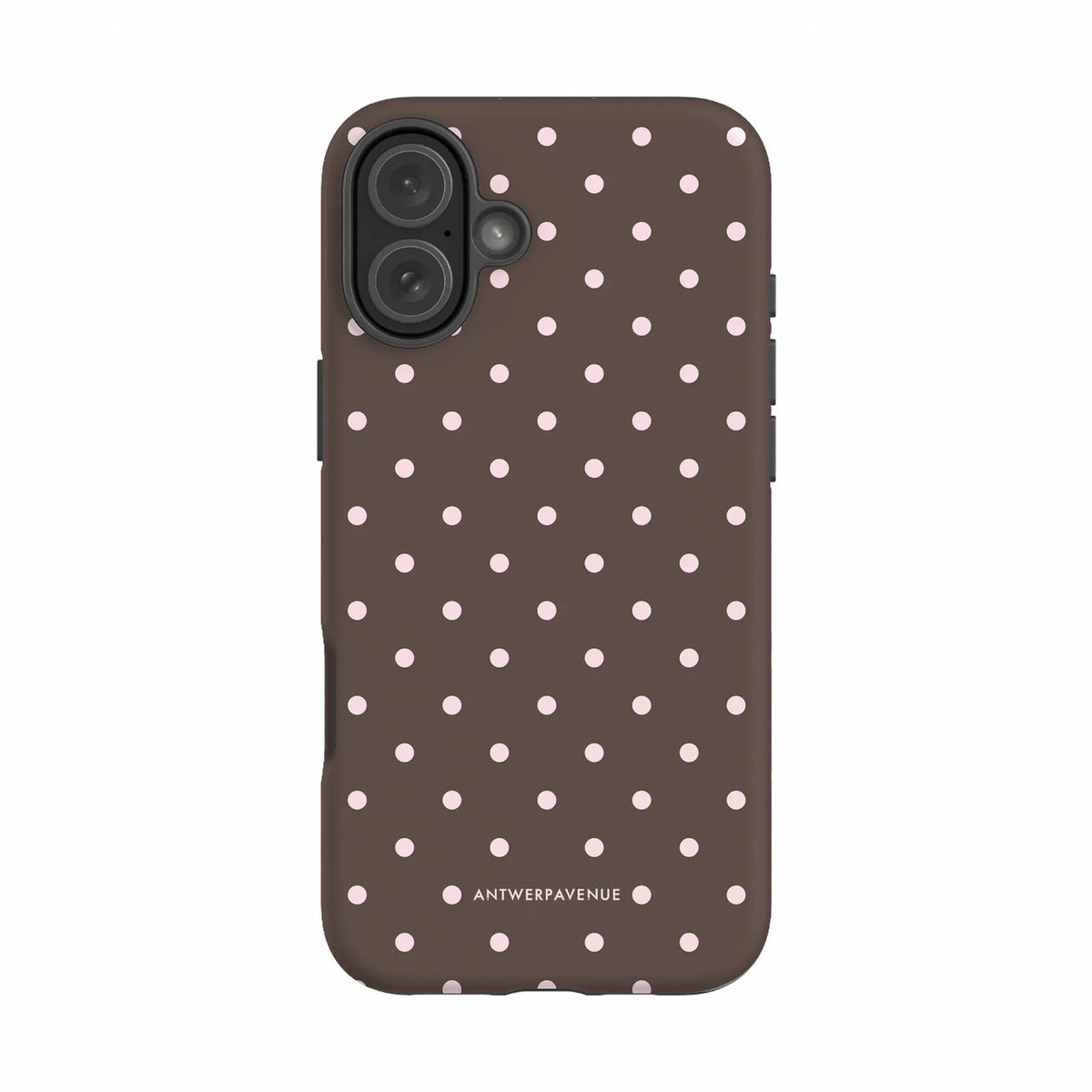 Mocha Dot - Case - iPhone 16 Plus mockup