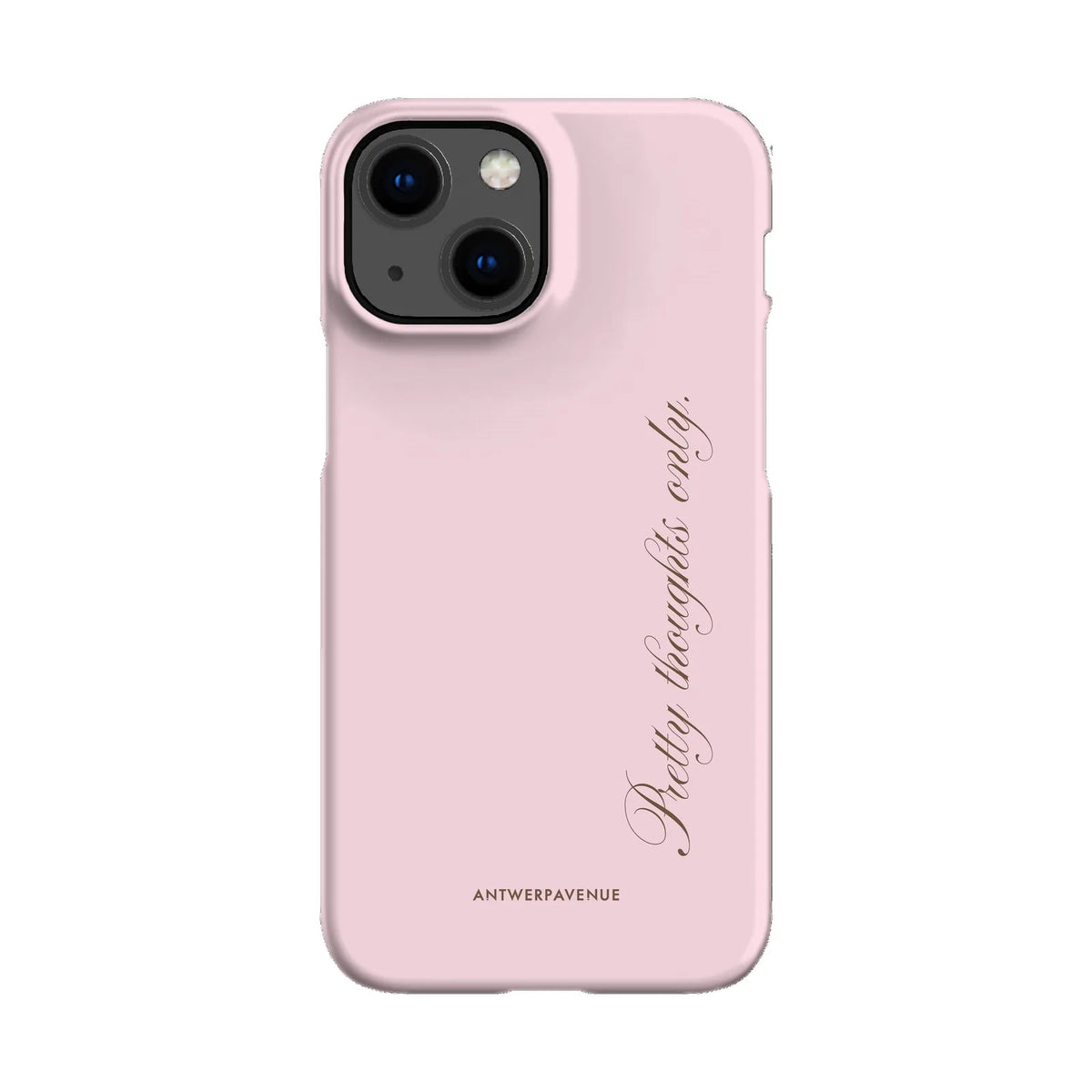 Pretty Thoughts - Case - iPhone 13 Mini Snap mockup