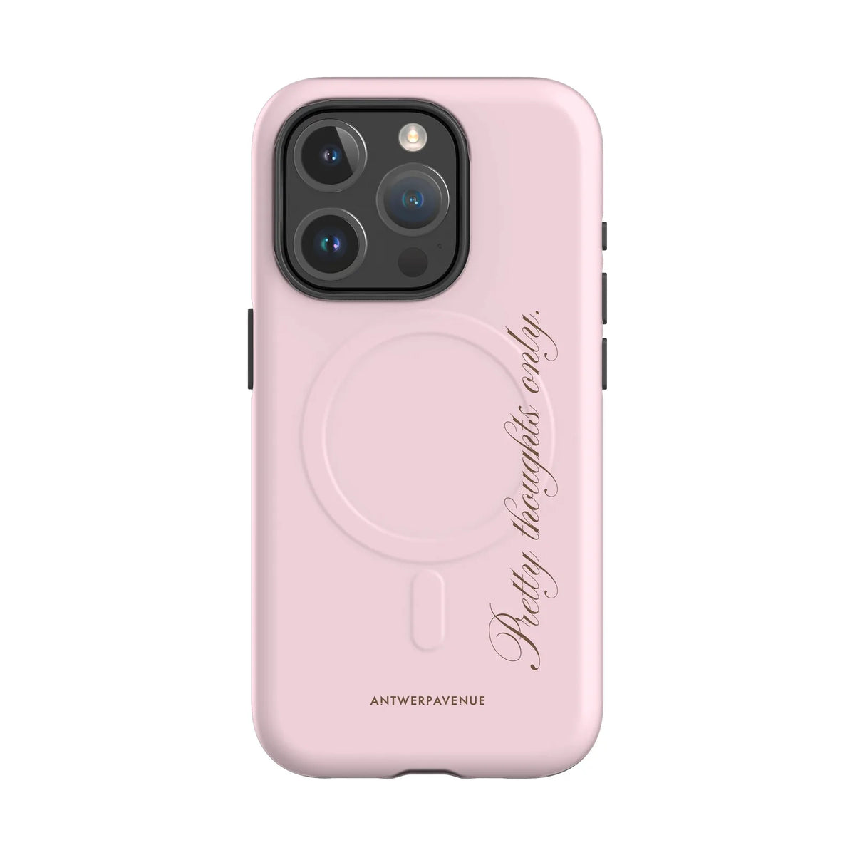 Pretty Thoughts - Case - iPhone 15 Pro MagSafe mockup