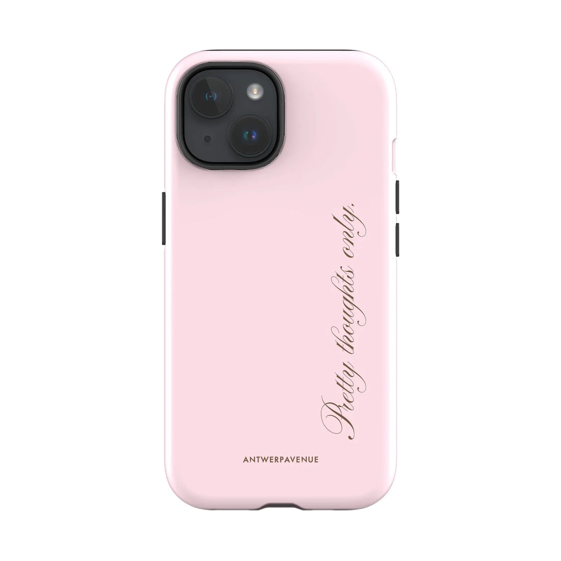 Pretty Thoughts - Case - iPhone 15 mockup