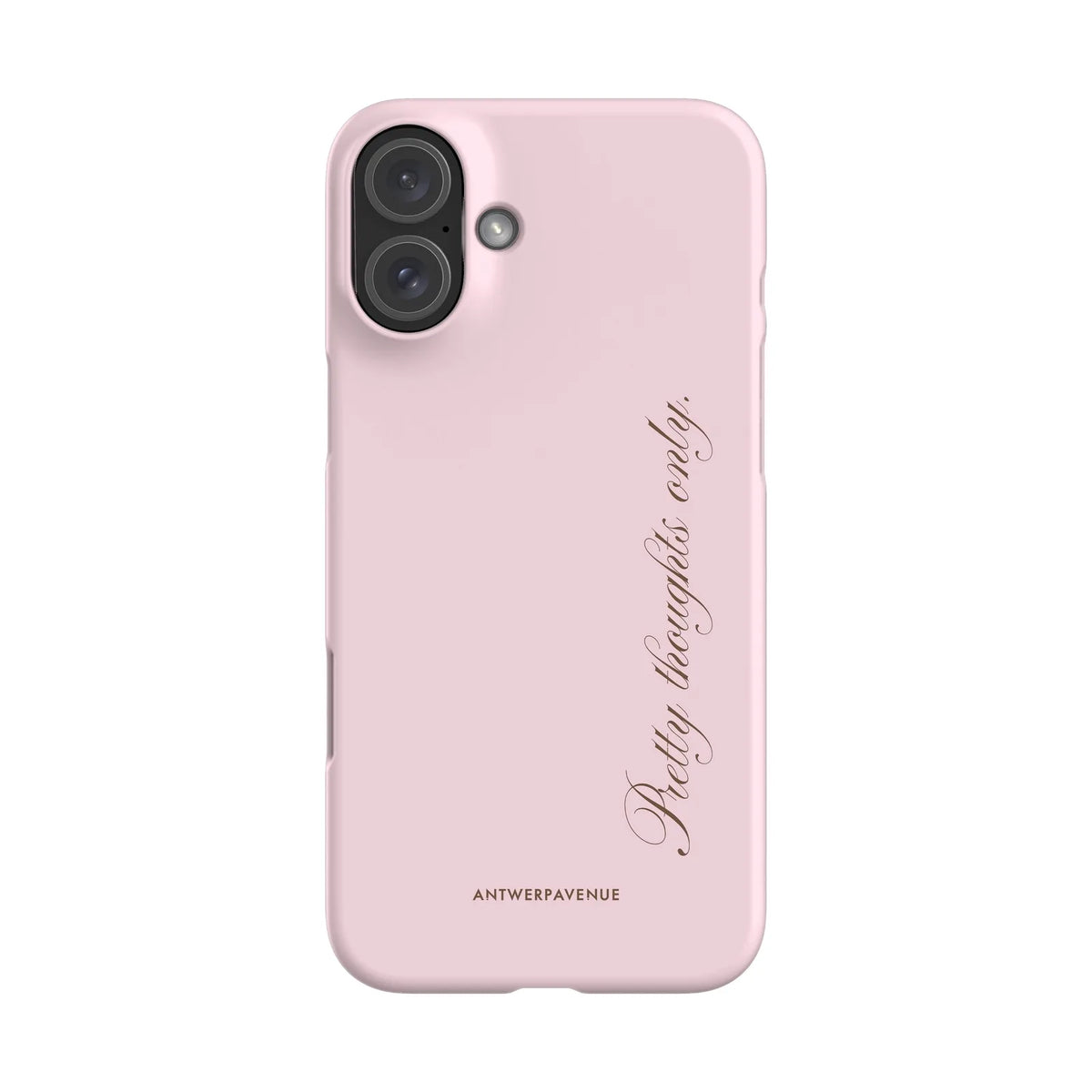 Pretty Thoughts - Case - iPhone 16 Plus Snap mockup