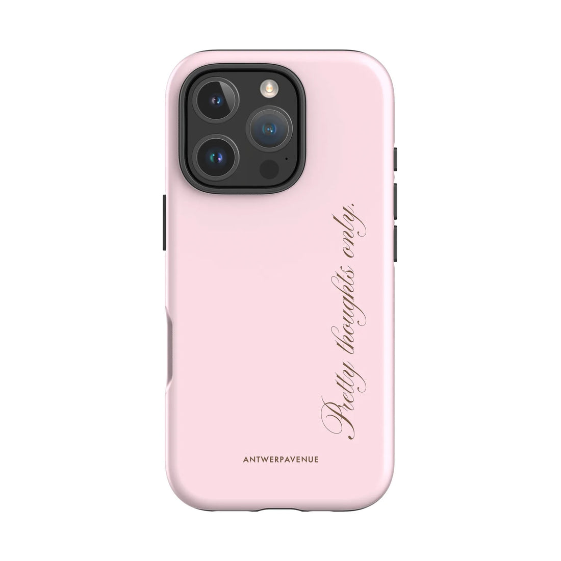 Pretty Thoughts - Case - iPhone 16 Pro mockup