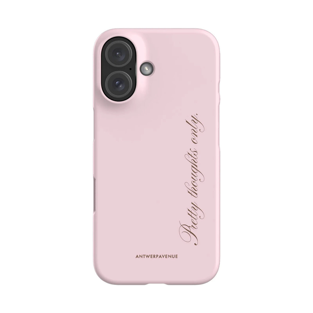 Pretty Thoughts - Case - iPhone 16 Snap mockup