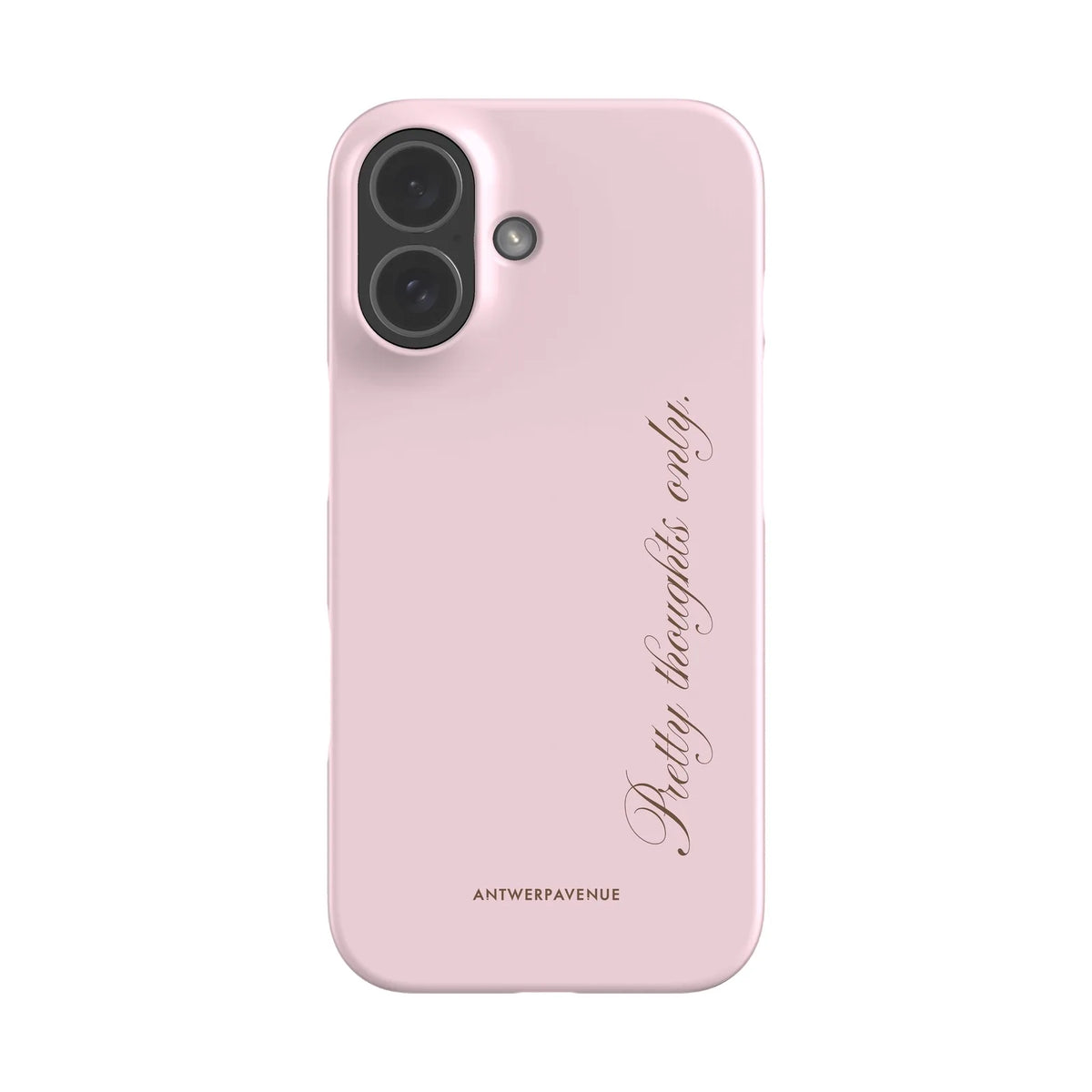 Pretty Thoughts - Case - iPhone 17 Snap mockup