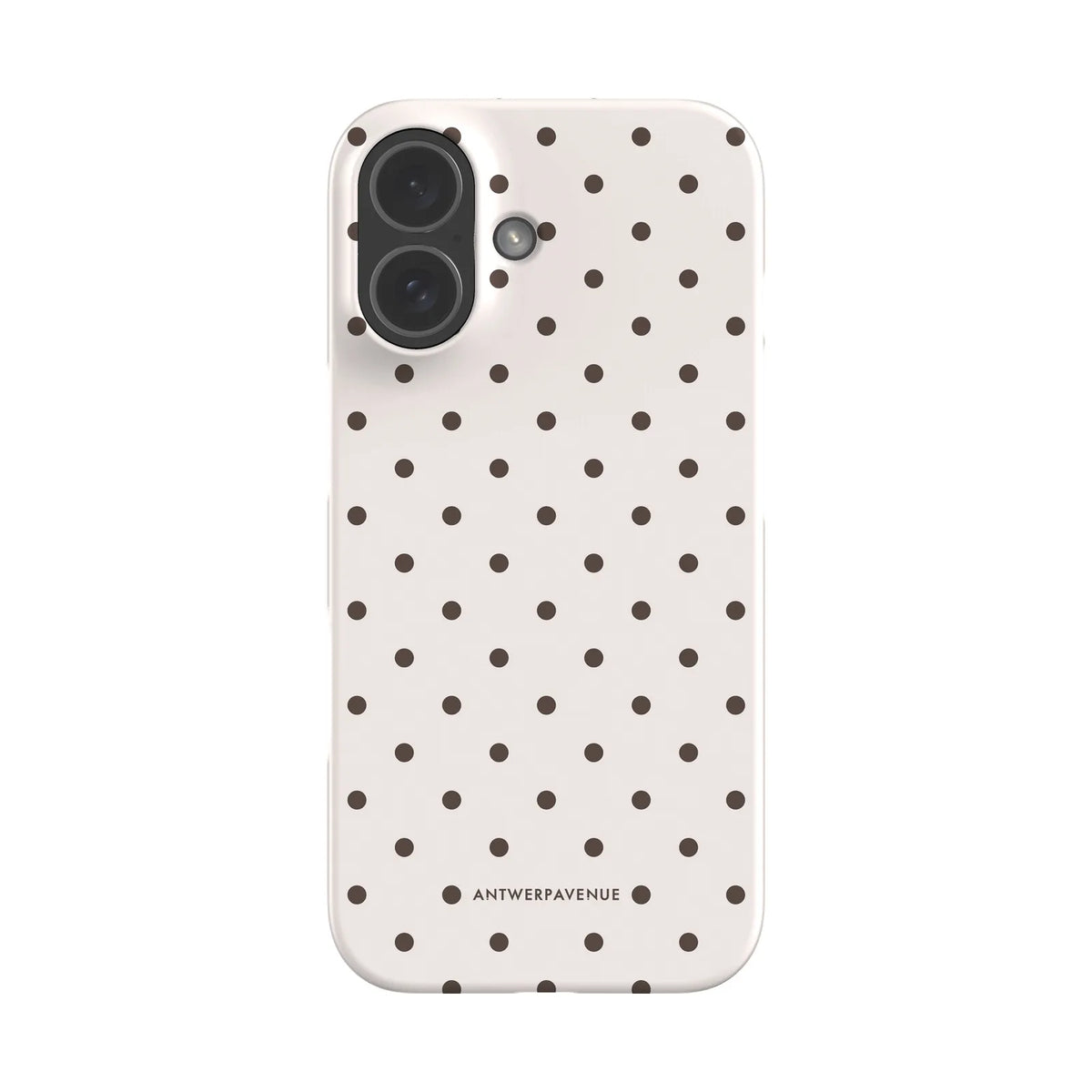 Vanilla Dot - Case - iPhone 17 Snap mockup