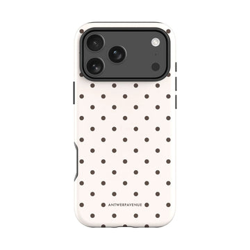 Vanilla Dot gsm-hoesje met stippen voor iPhone