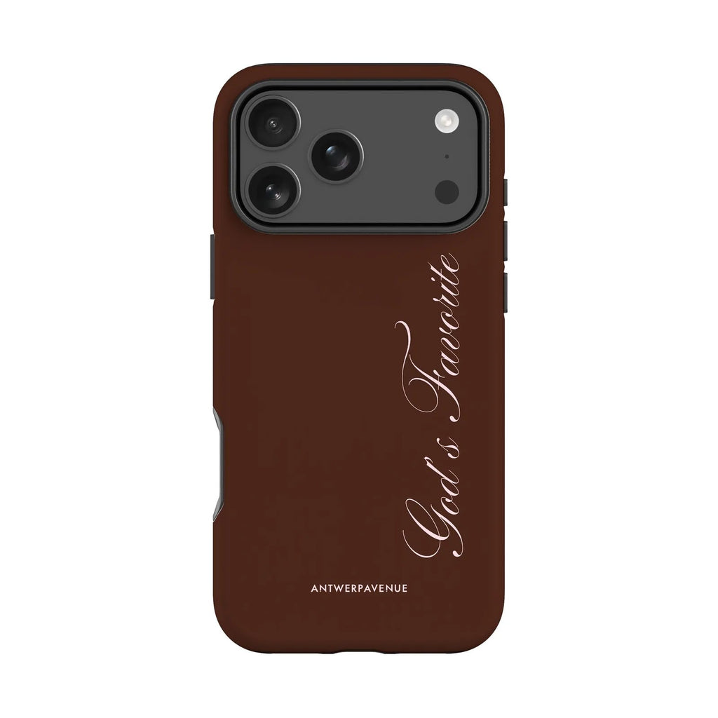 God's Favorite gsm-hoesje met quote voor iPhone