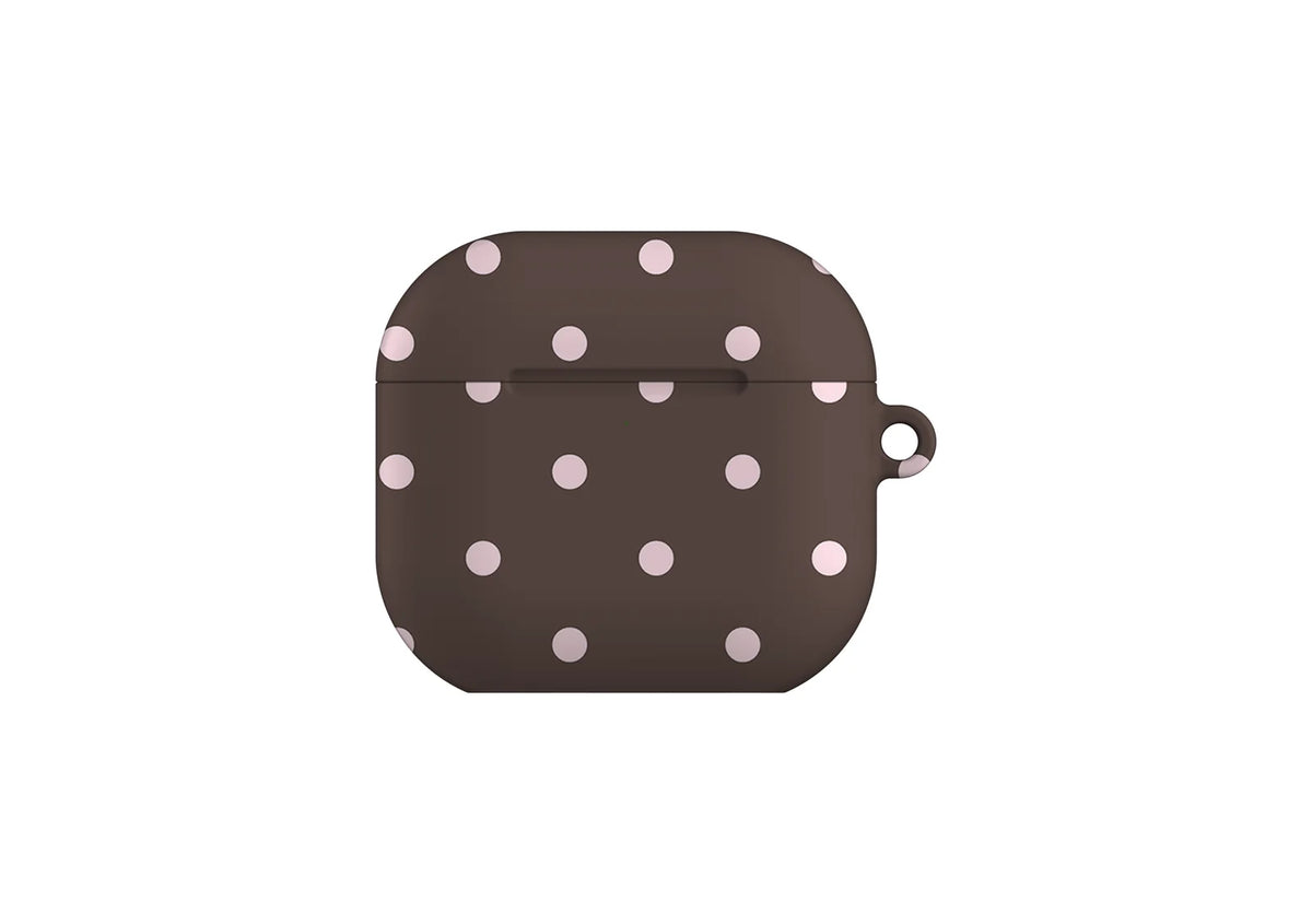 Mocha Dot - AirPods Case - AirPods 4th generation mockup