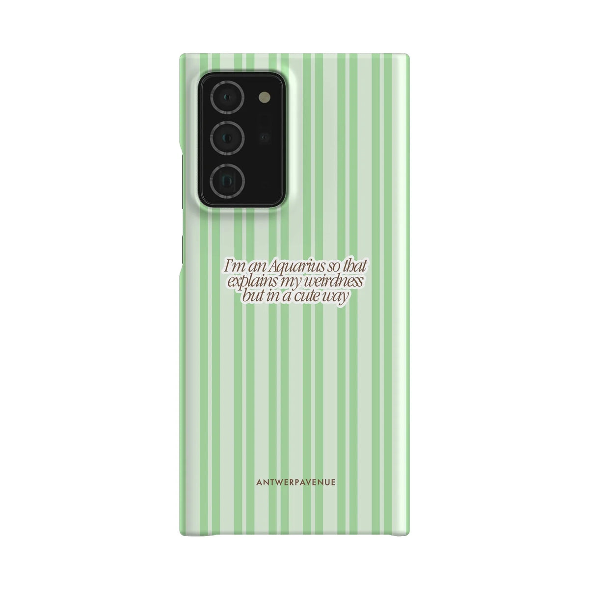 Aquarius - Zodiac Case - Galaxy Note 20 Ultra Snap mockup