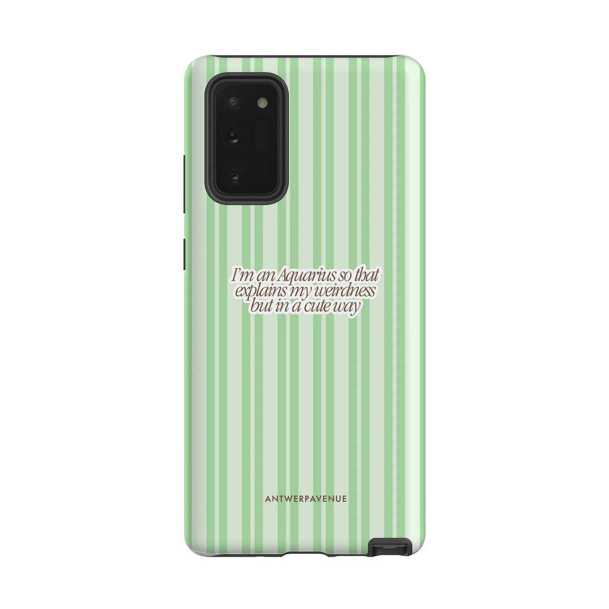 Aquarius - Zodiac Case - Galaxy Note 20 mockup