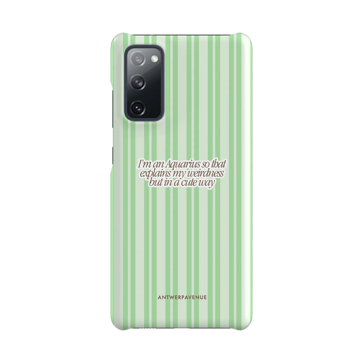 Aquarius - Zodiac Case - Galaxy S20 FE Snap mockup