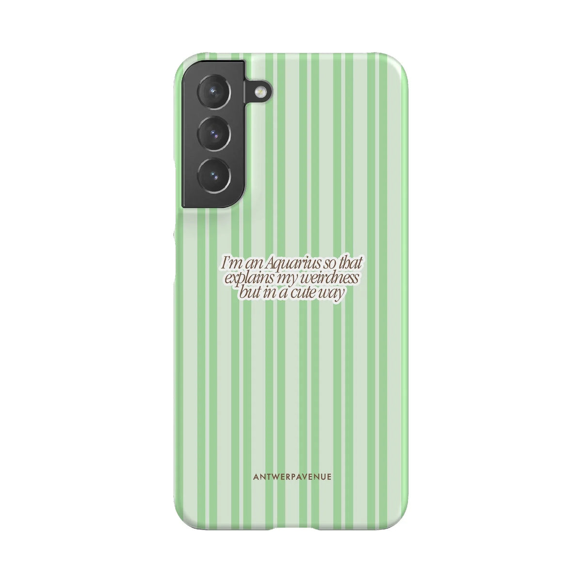 Aquarius - Zodiac Case - Galaxy S22 Plus Snap mockup