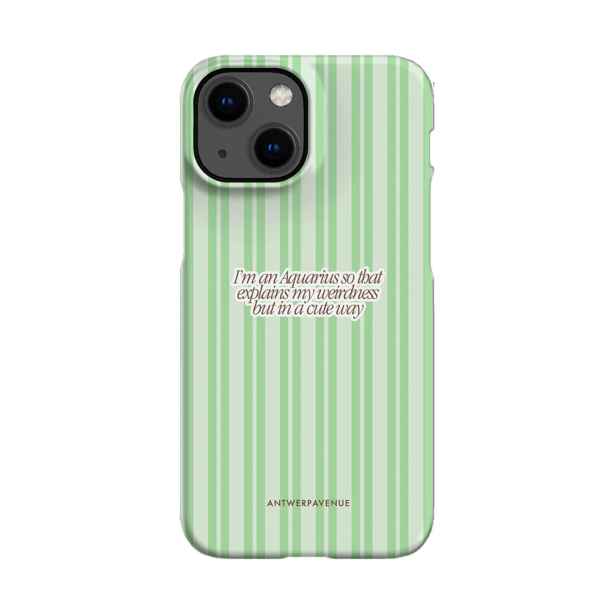 Aquarius - Zodiac Case - iPhone 13 Mini Snap mockup