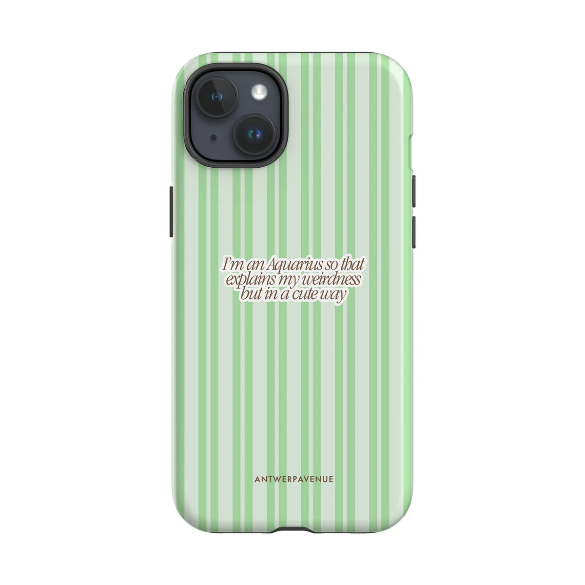Aquarius - Zodiac Case - iPhone 15 Plus mockup