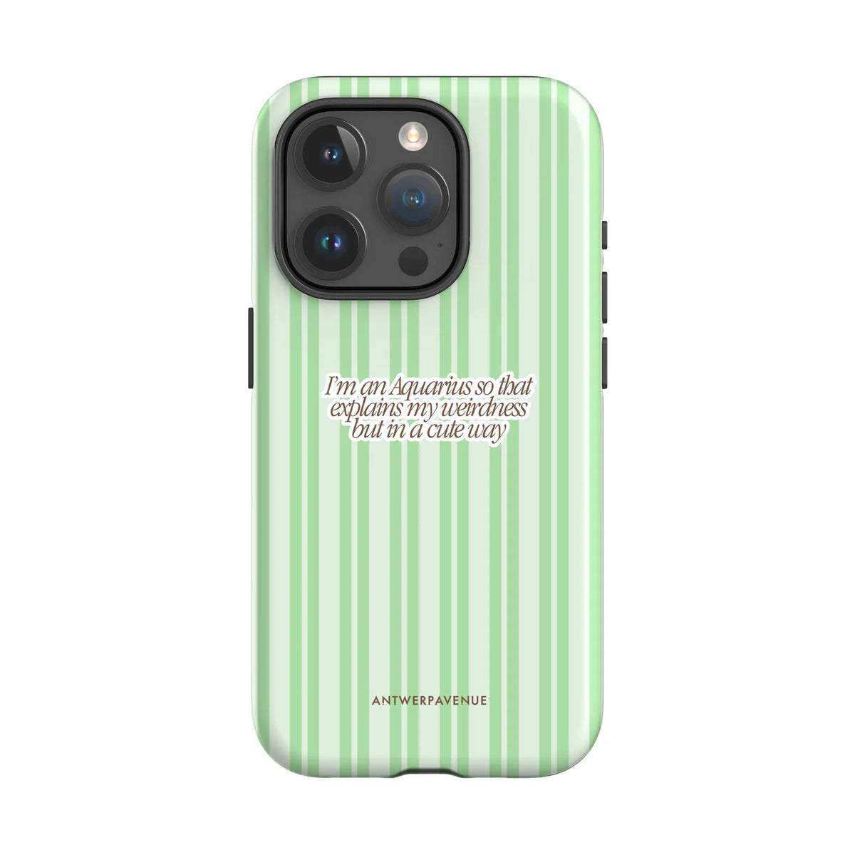 Aquarius - Zodiac Case - iPhone 15 Pro mockup
