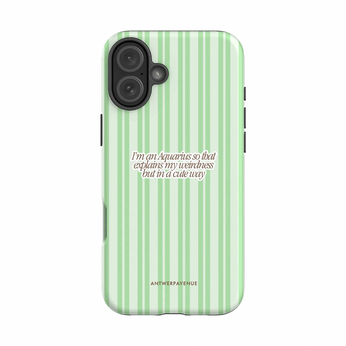 Aquarius - Zodiac Case - iPhone 16 Plus mockup