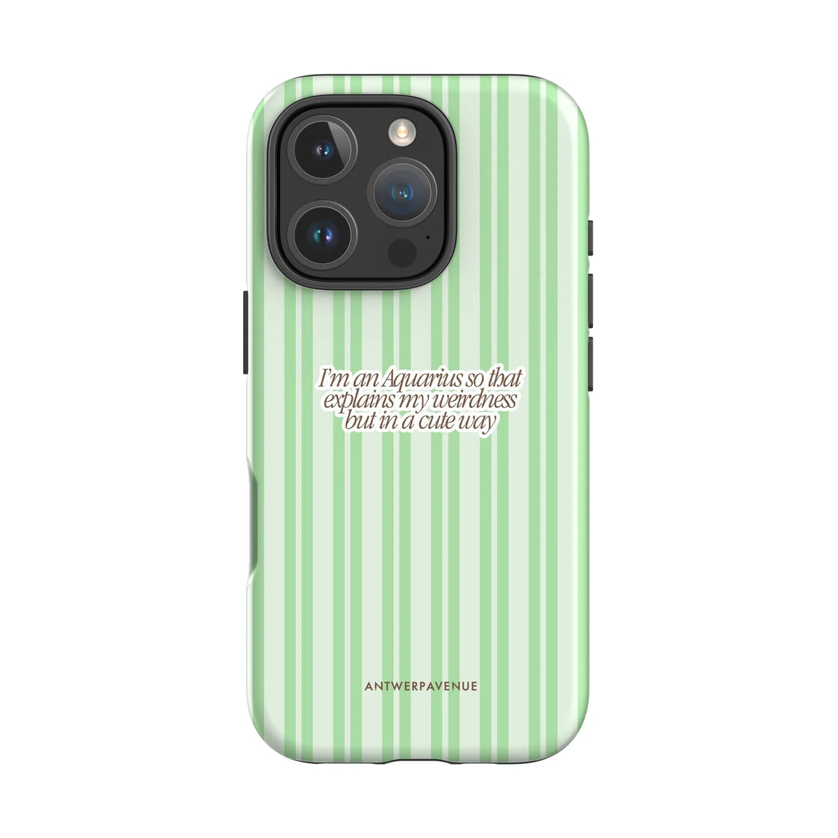 Aquarius - Zodiac Case - iPhone 16 Pro mockup