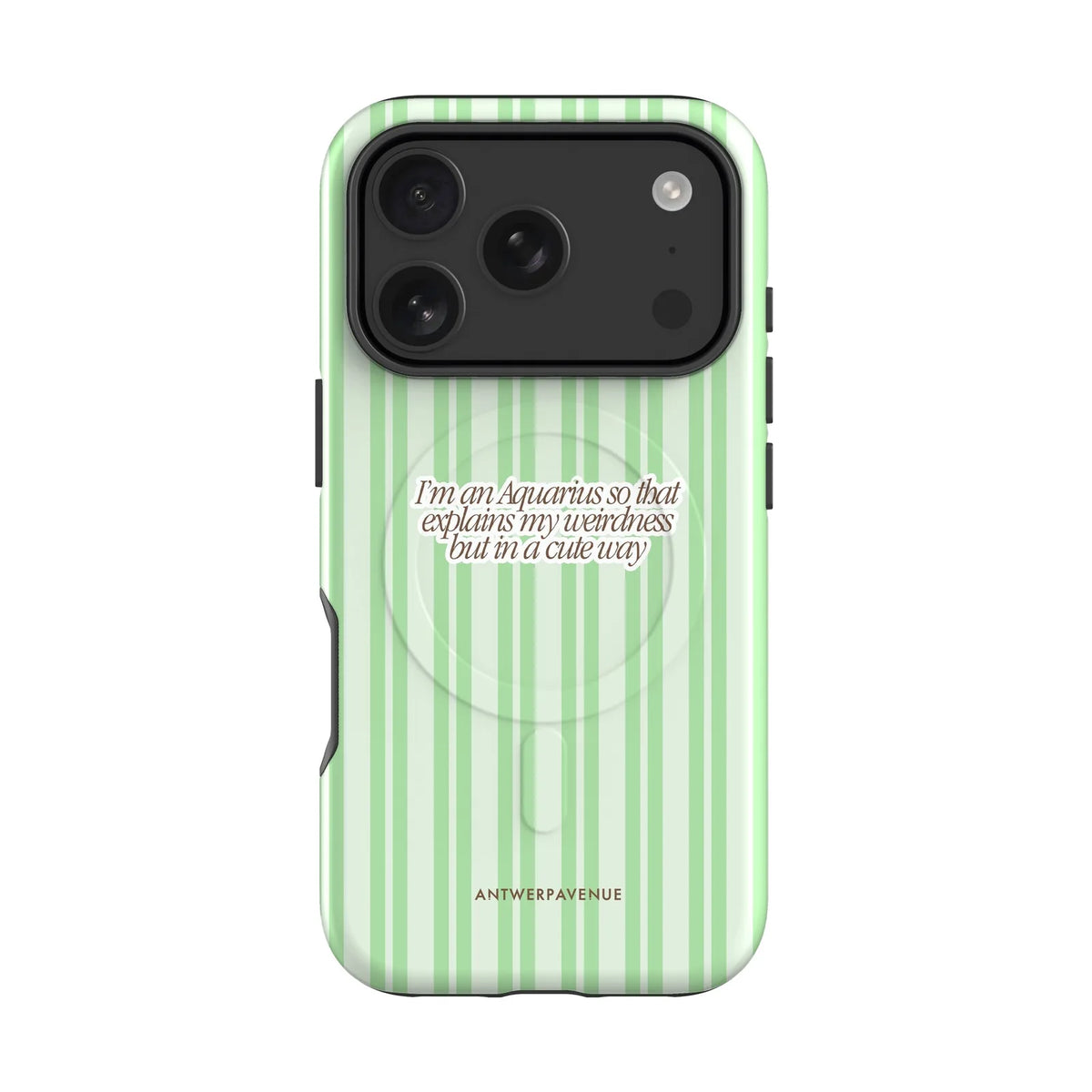 Aquarius - Zodiac Case - iPhone 17 Pro MagSafe mockup