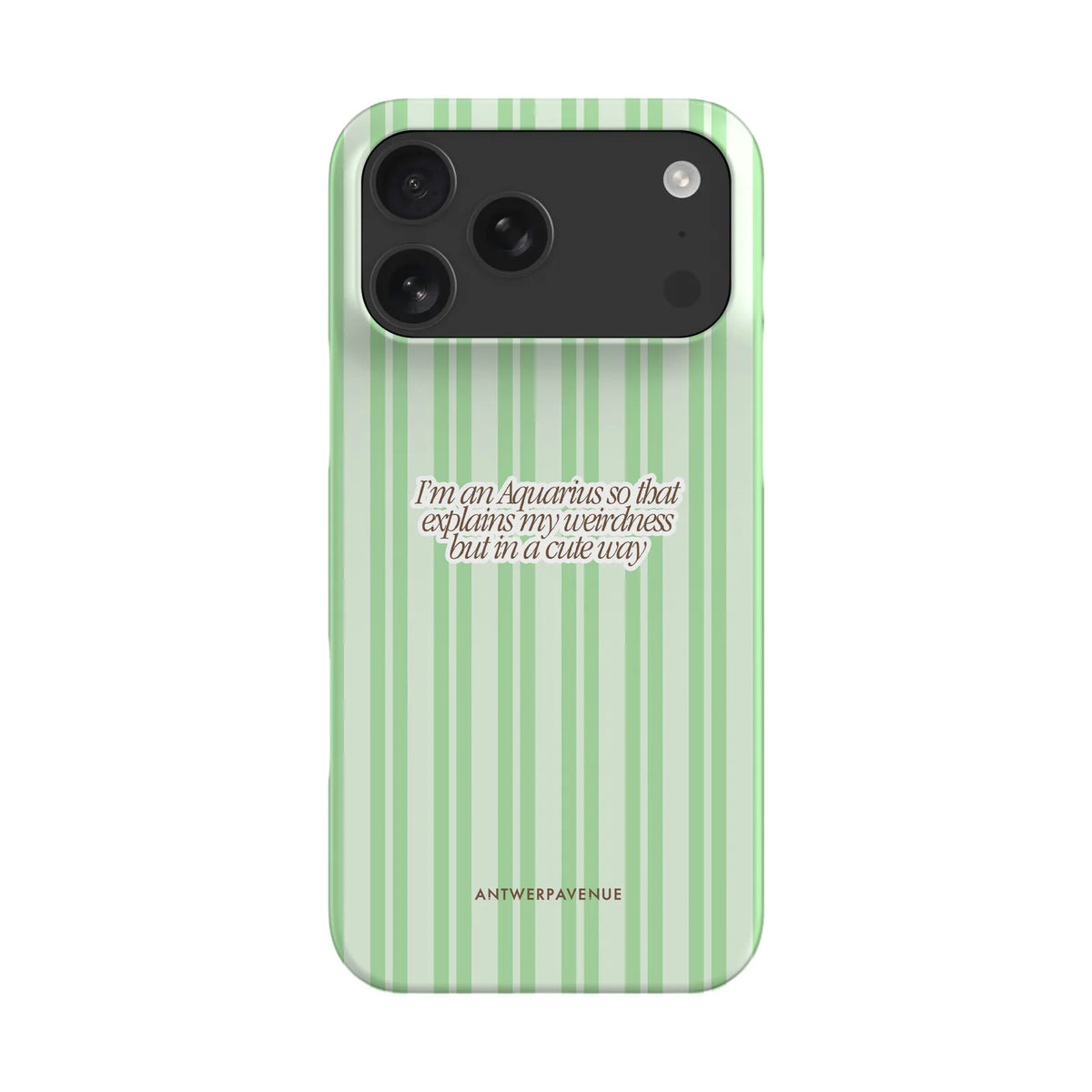 Aquarius - Zodiac Case - iPhone 17 Pro Max Snap mockup