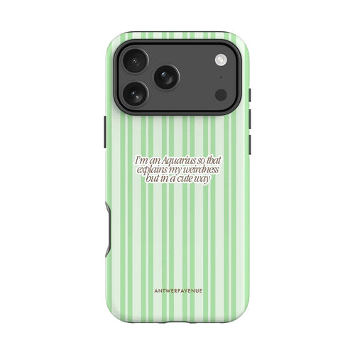 Aquarius zodiac phone case for iPhone