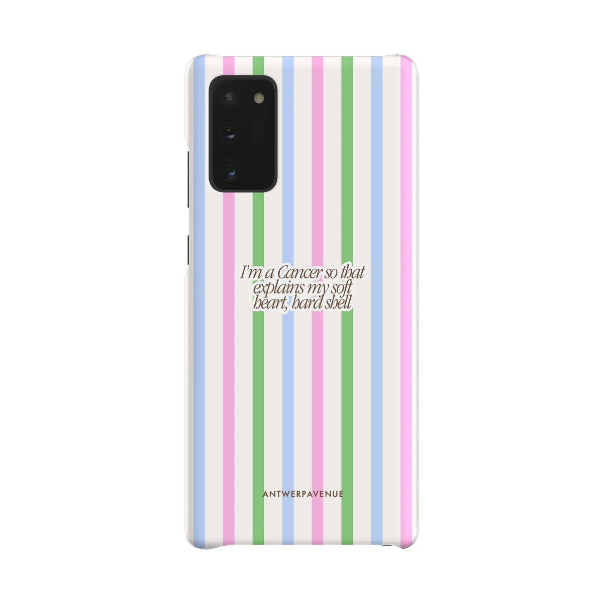 Cancer - Zodiac Case - Galaxy Note 20 Snap mockup