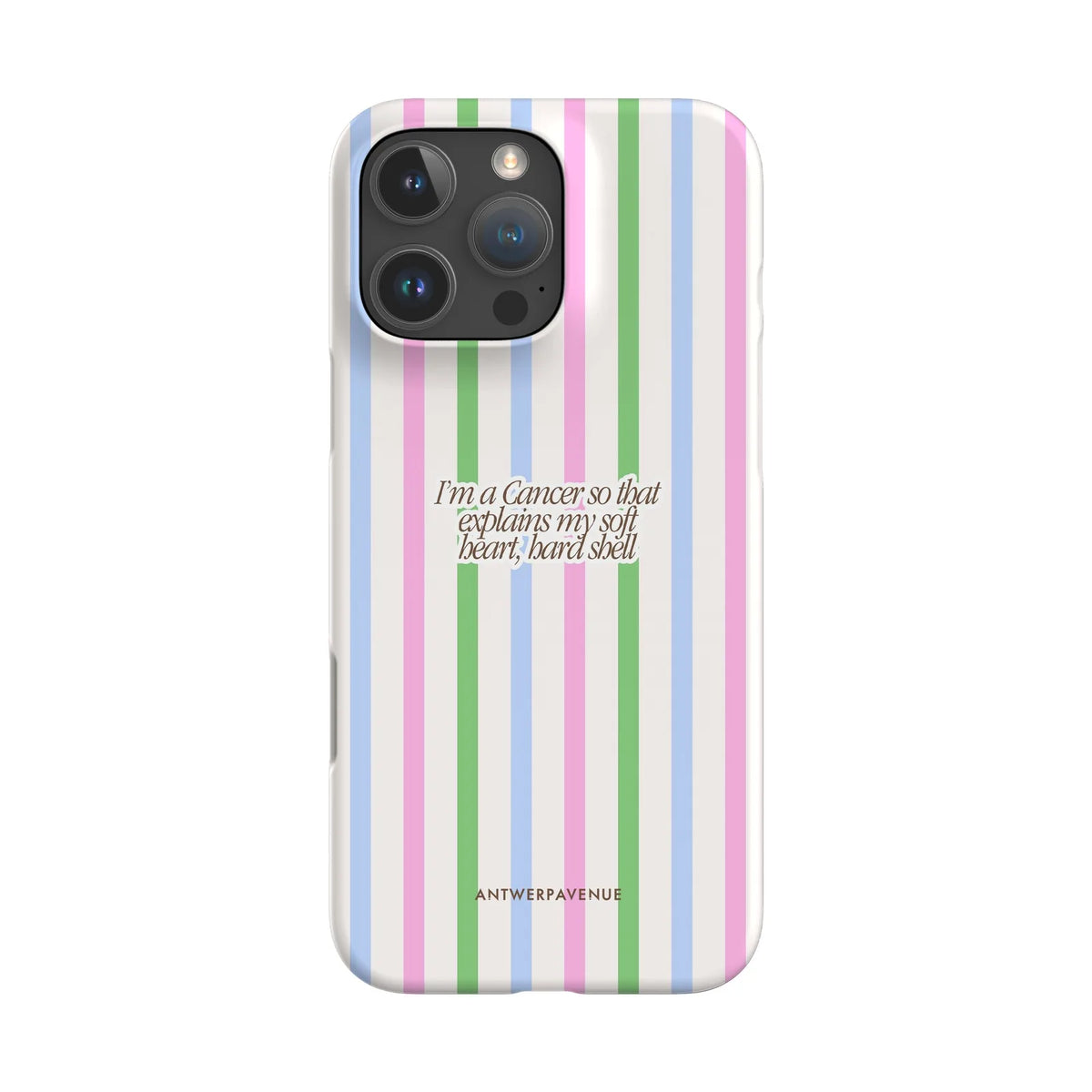 Cancer - Zodiac Case - iPhone 16 Pro Max Snap mockup