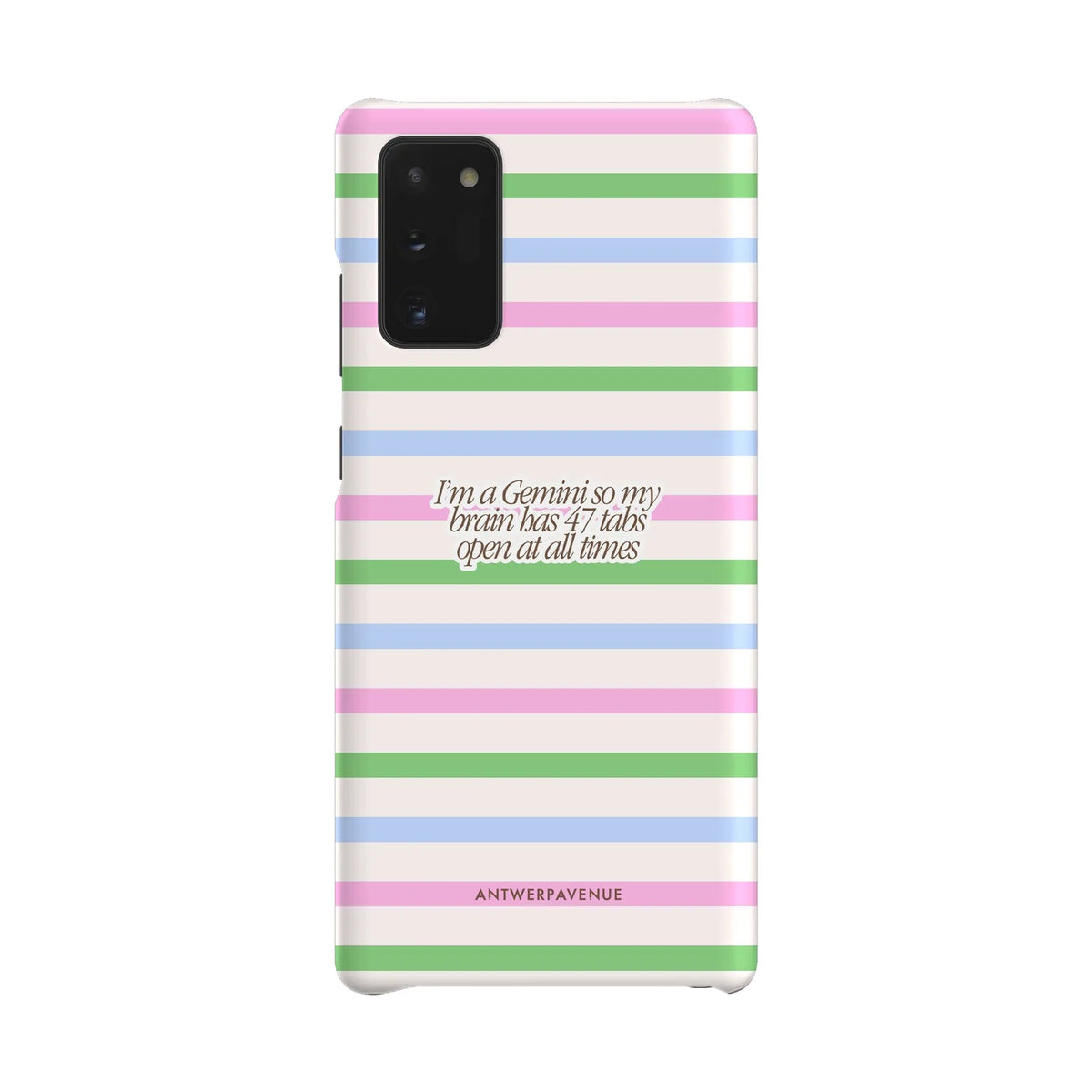Gemini - Zodiac Case - Galaxy Note 20 Snap mockup