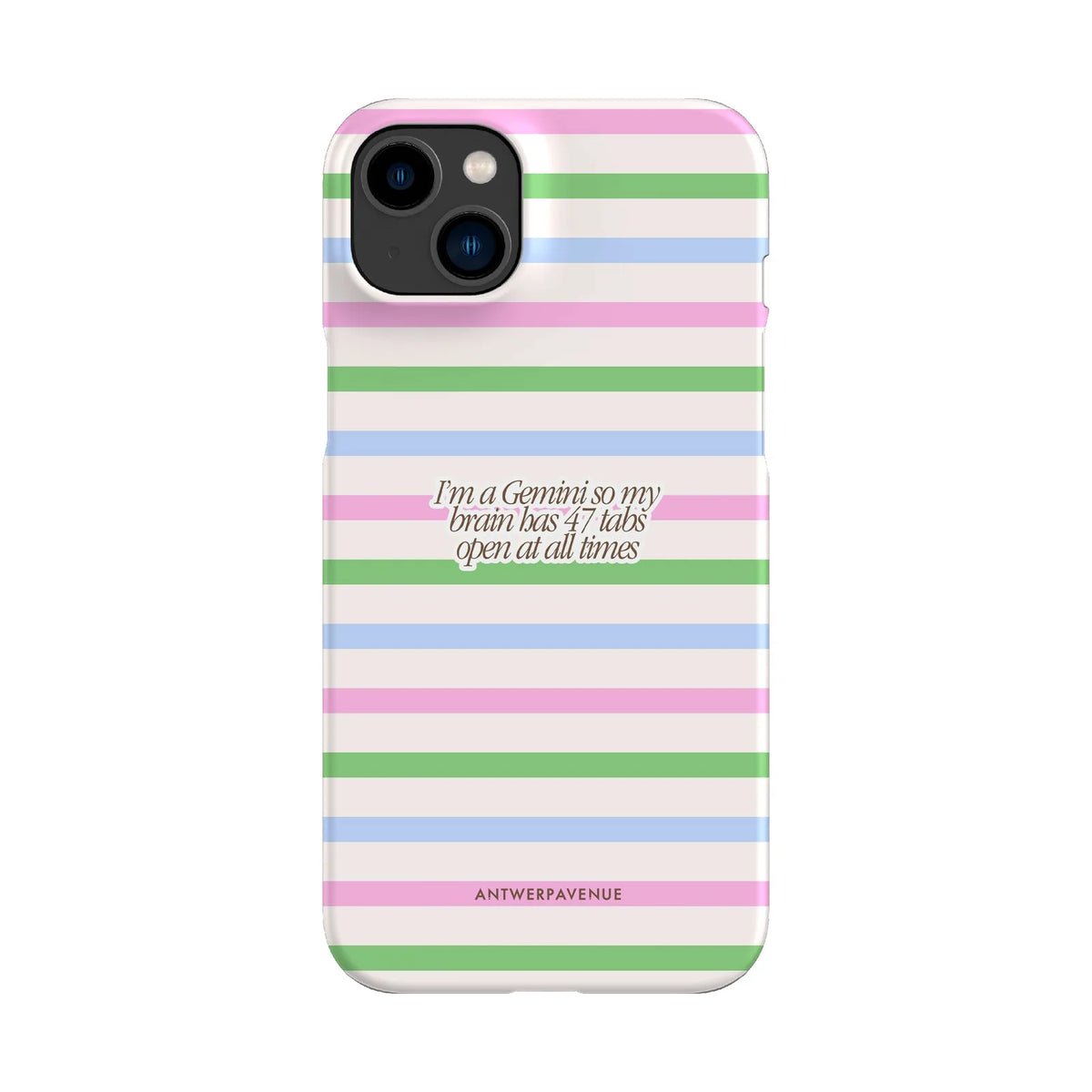Gemini - Zodiac Case - iPhone 14 Plus Snap mockup