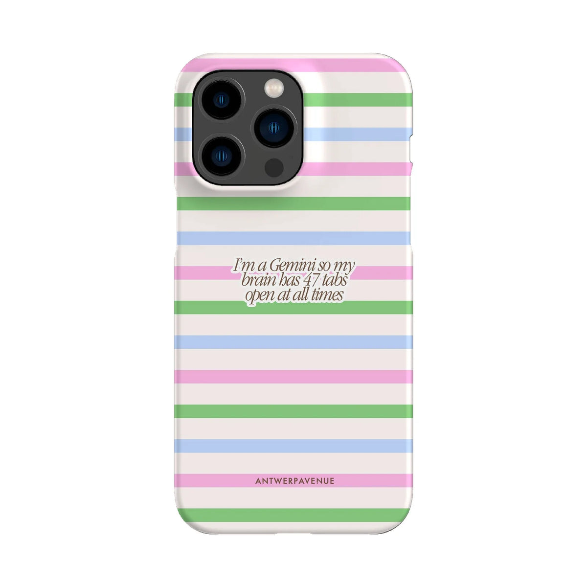 Gemini - Zodiac Case - iPhone 14 Pro Max Snap mockup