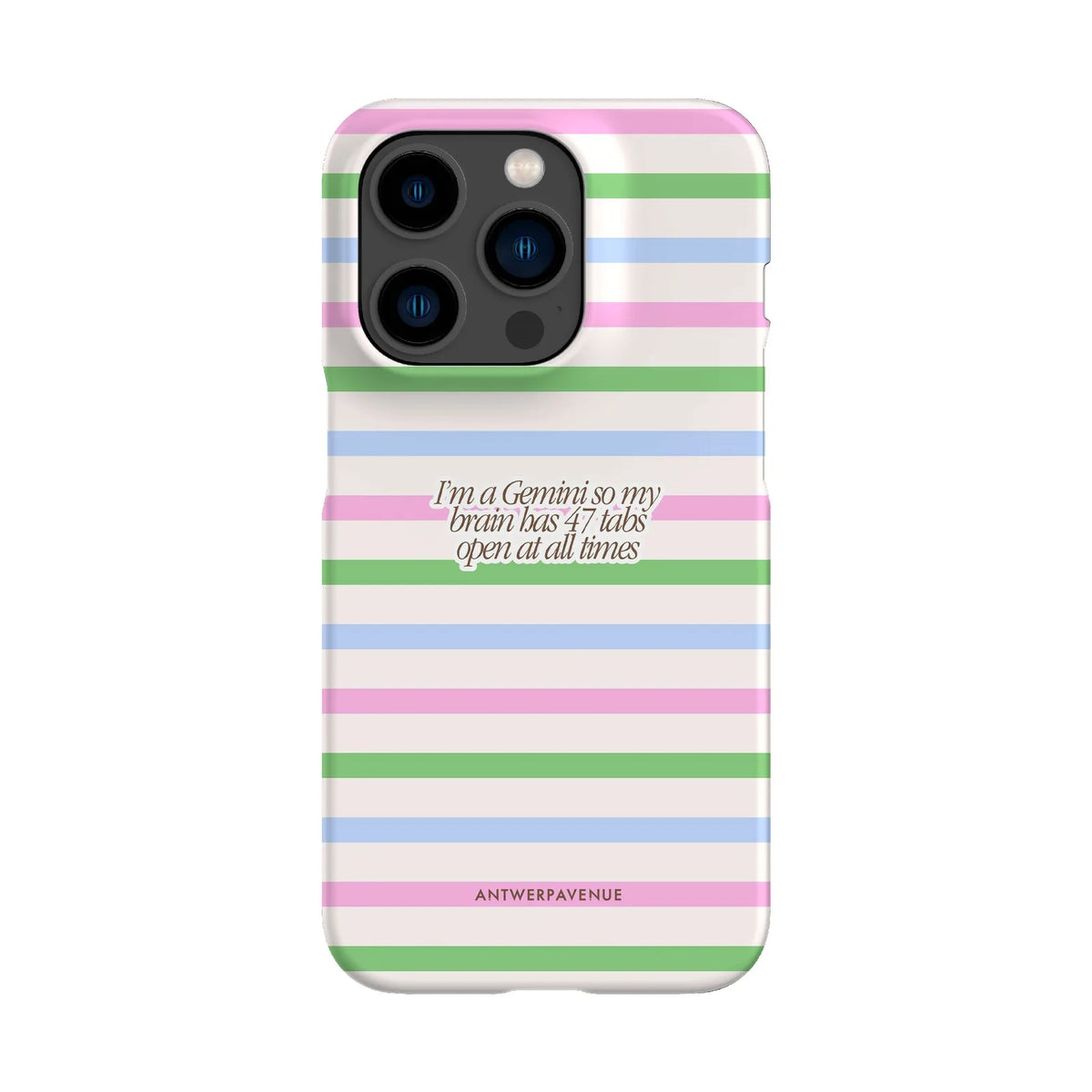 Gemini - Zodiac Case - iPhone 14 Pro Snap mockup