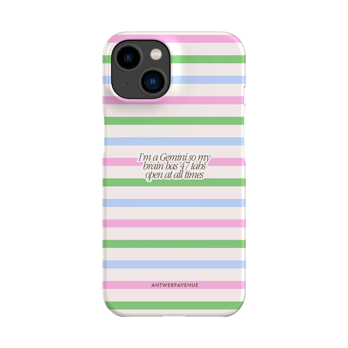 Gemini - Zodiac Case - iPhone 14 Snap mockup