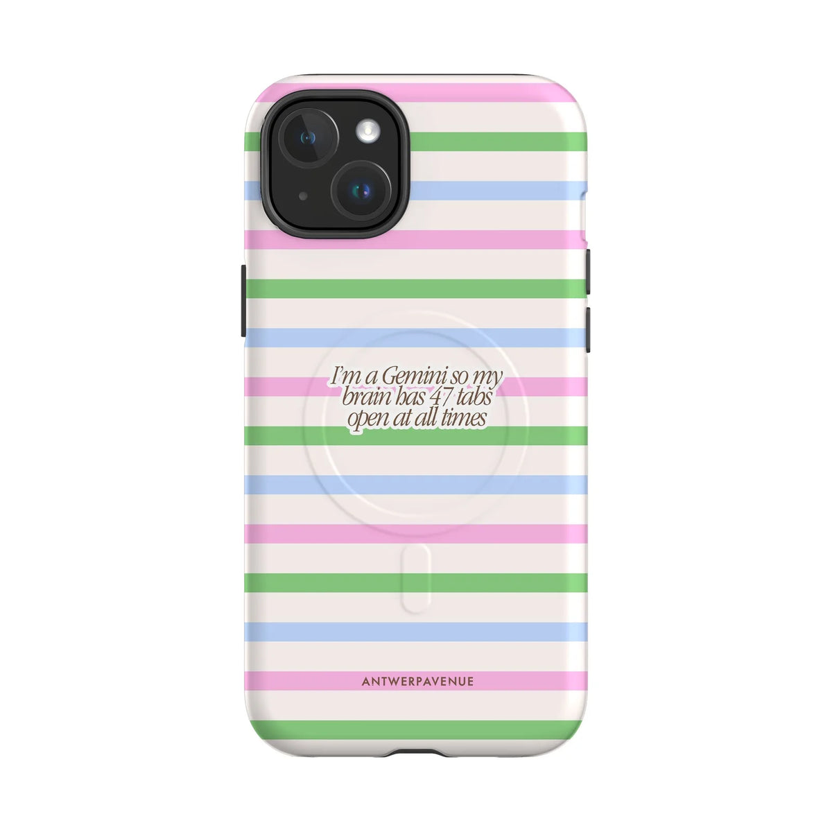 Gemini - Zodiac Case - iPhone 15 Plus MagSafe mockup