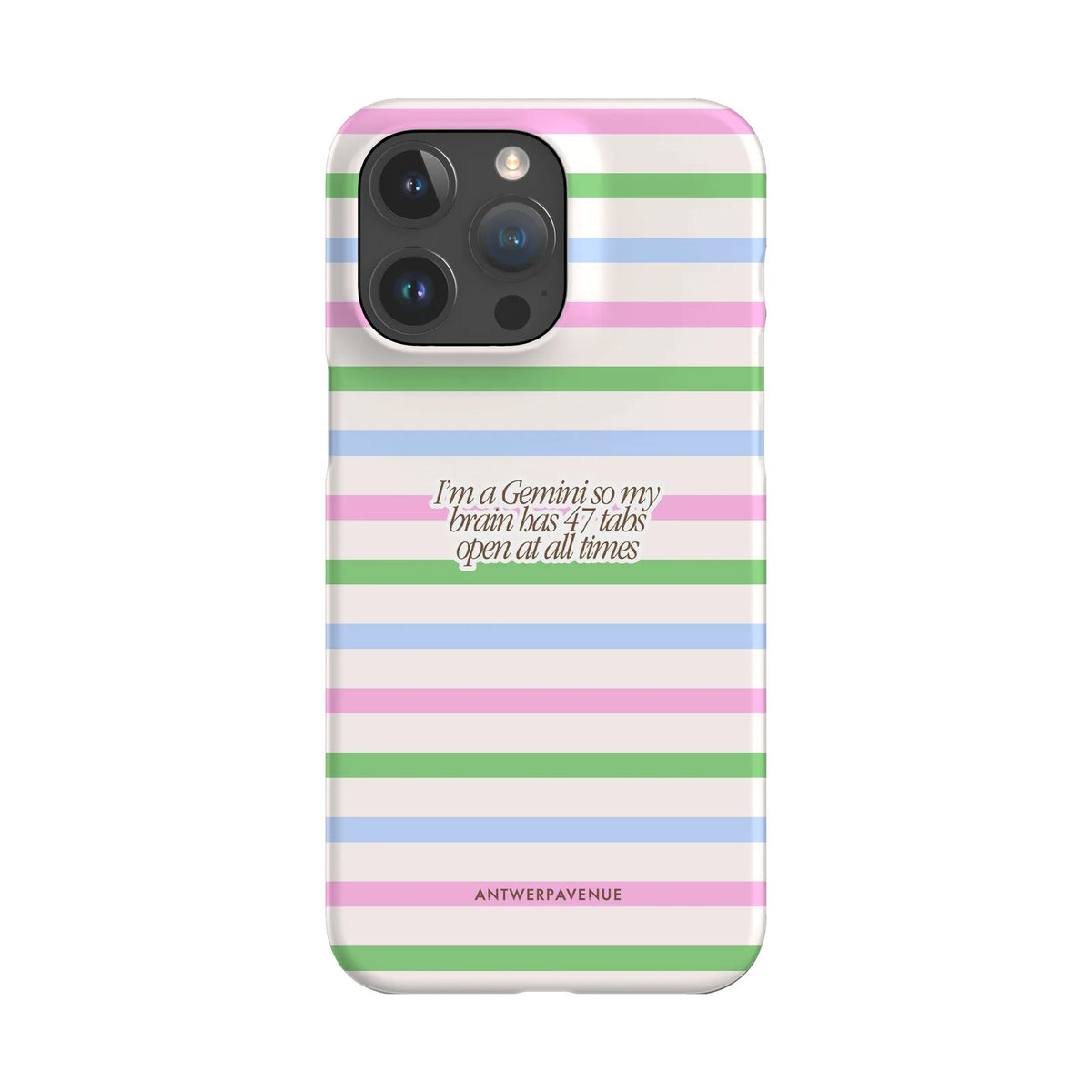 Gemini - Zodiac Case - iPhone 15 Pro Max Snap mockup