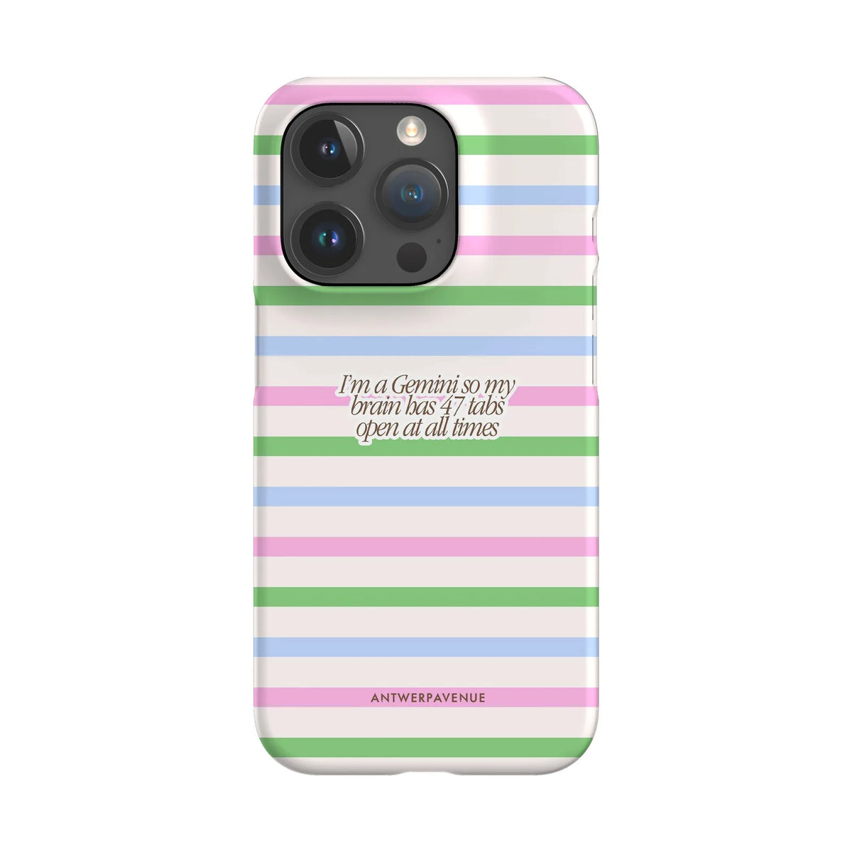 Gemini - Zodiac Case - iPhone 15 Pro Snap mockup