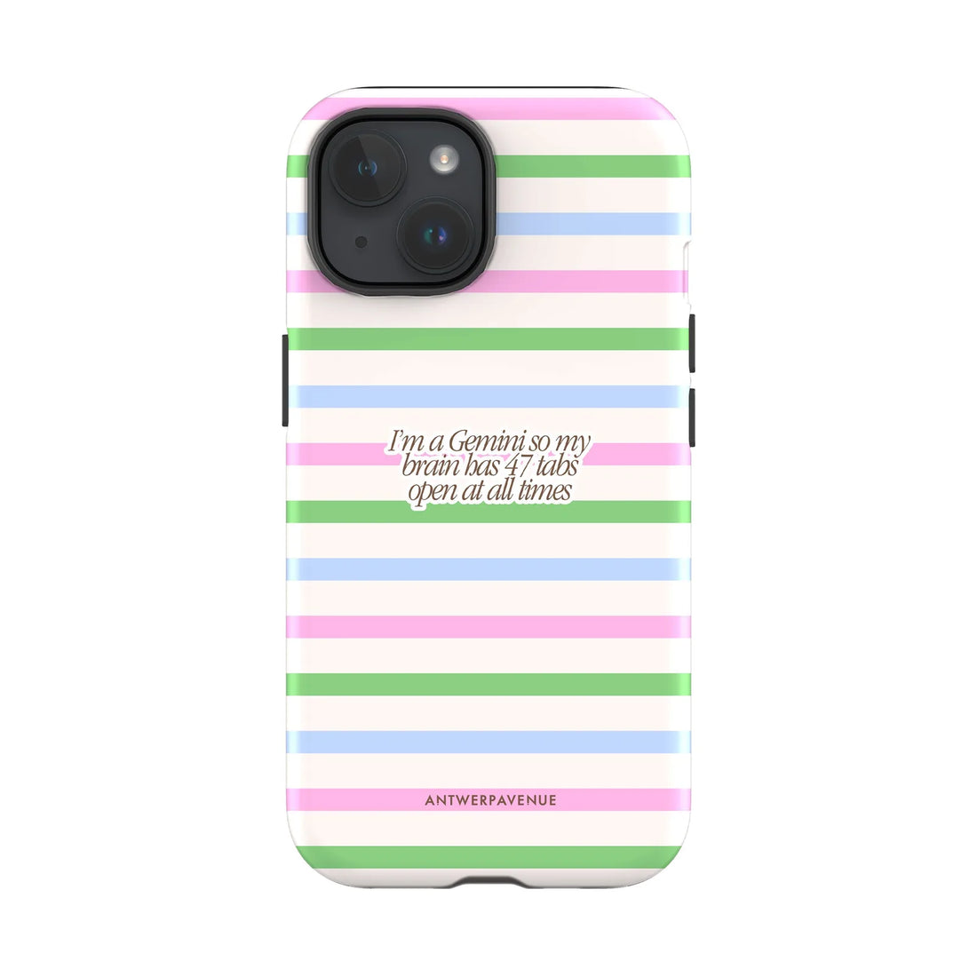 Gemini - Zodiac Case - iPhone 15 mockup
